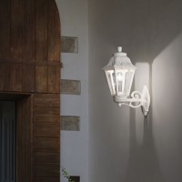 Светильник уличный Ideal Lux Dafne AP1 Big Белый E27 120423