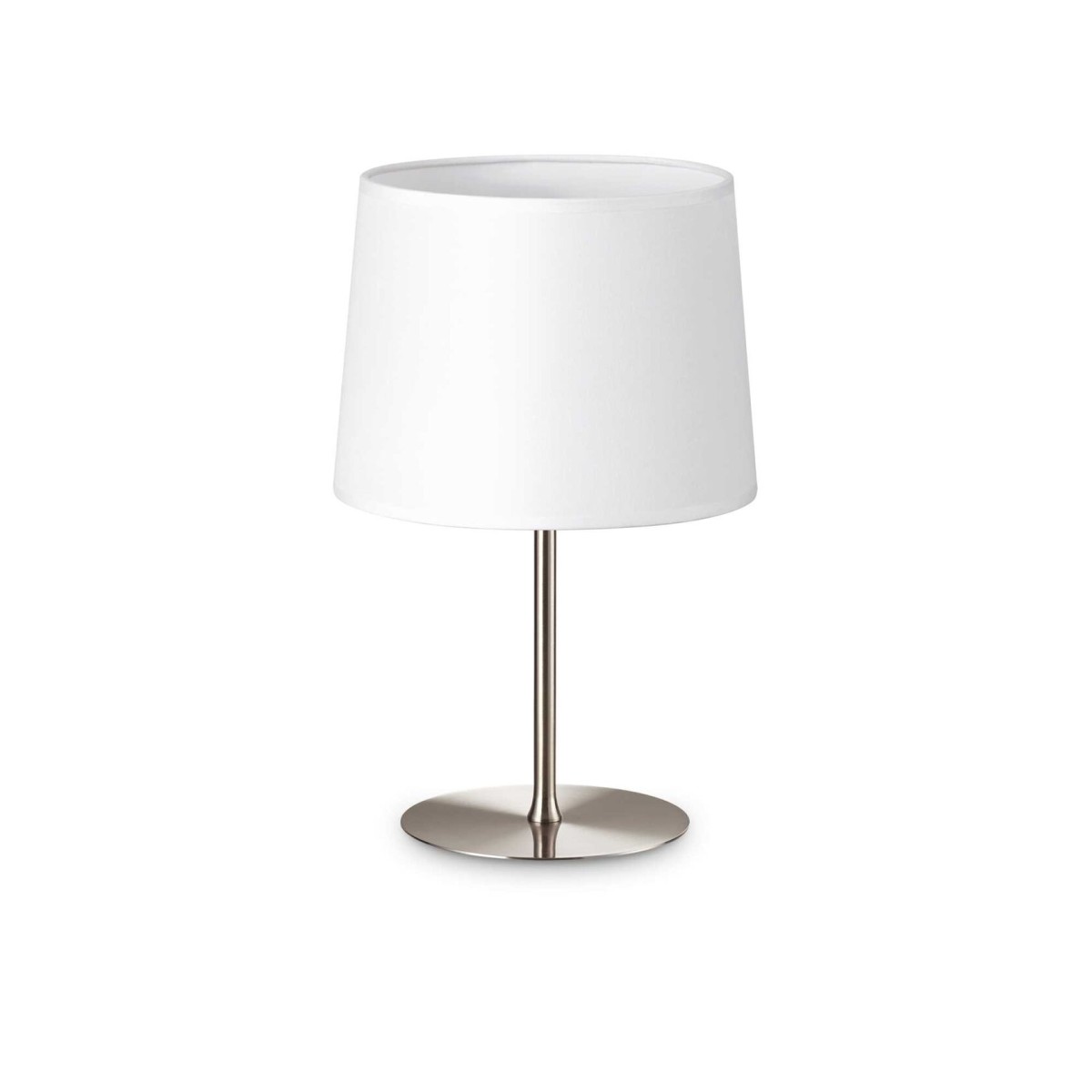 Лампа настольная Ideal Lux Set Up MTL1 Small Никель Без абажура E27 259895