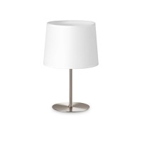 Лампа настольная Ideal Lux Set Up MTL1 Small Никель Без абажура E27 259895