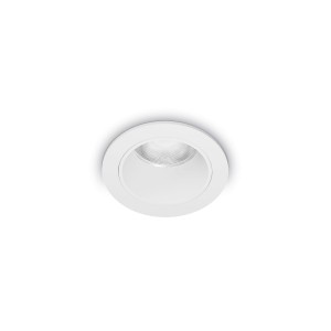 Светильник встраиваемый Ideal Lux Quark FI 9.0W 3000K LED Белый 344836