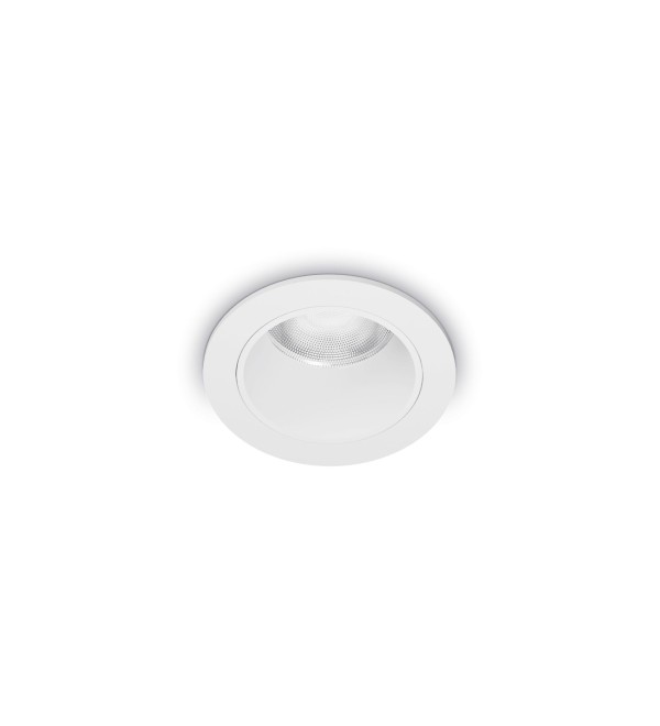 Светильник встраиваемый Ideal Lux Quark FI 9.0W 3000K LED Белый 344836