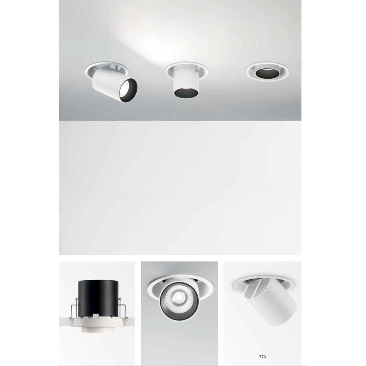 Светильник встраиваемый Ideal Lux Nova FI 20W 3000K LED Белый 364407