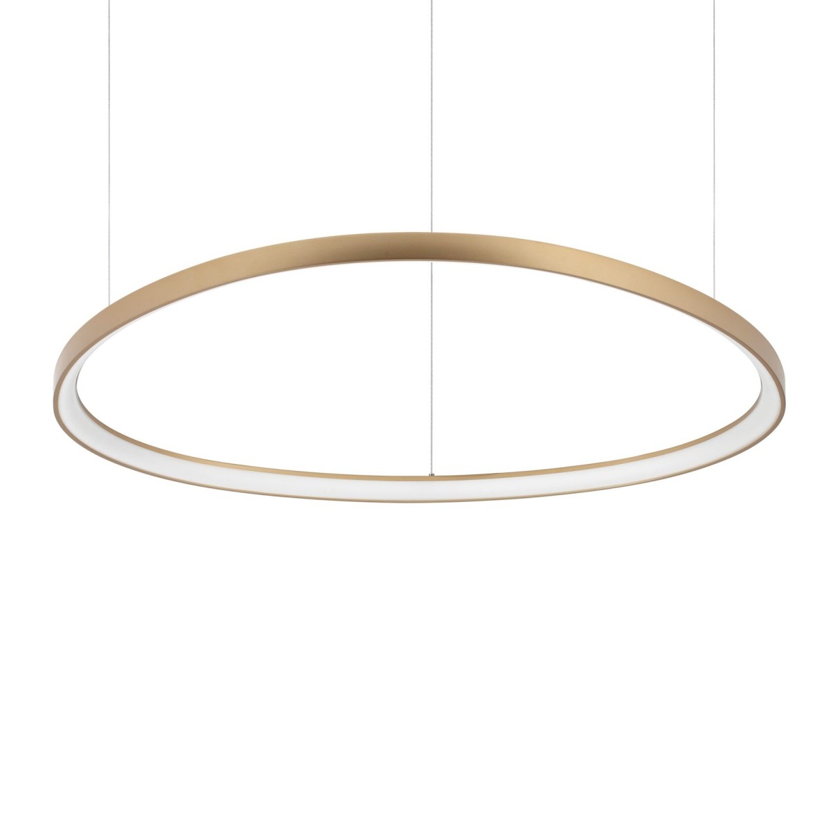 Люстра подвесная Ideal Lux Gemini SP D105 On-Off 2700K Латунь LED 341637