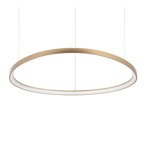 Люстра подвесная Ideal Lux Gemini SP D105 On-Off 2700K Латунь LED 341637
