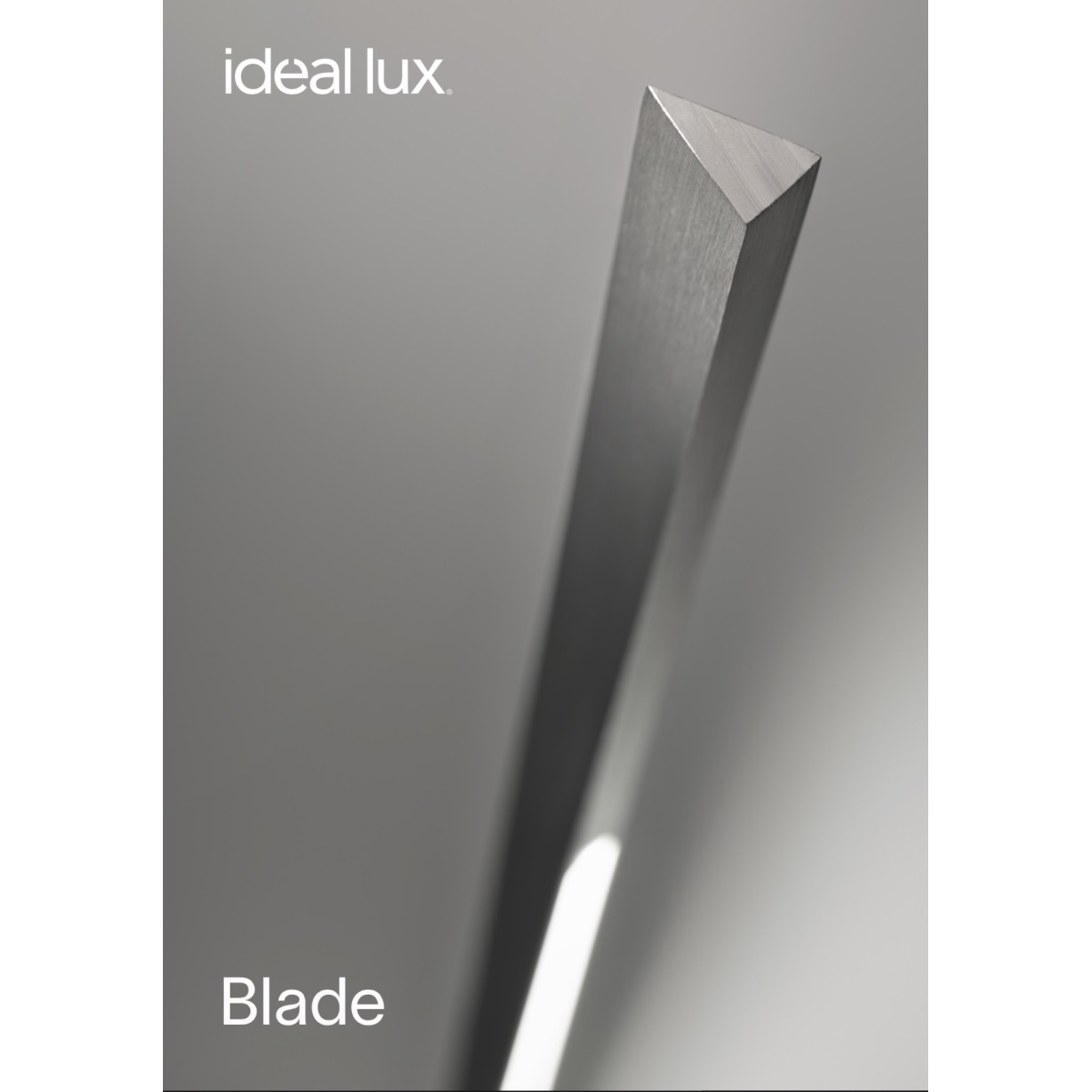 Торшер напольный Ideal Lux Blade PT Никель LED 3000K 368672
