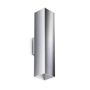 Светильник настенный Ideal Lux Look AP2 Square D60 H300 GU10 Хром 353944