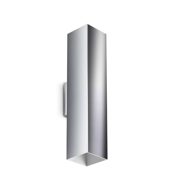Светильник настенный Ideal Lux Look AP2 Square D60 H300 GU10 Хром 353944
