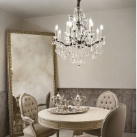 Люстра подвесная Ideal Lux Liberty SP6 Черный E14 073729
