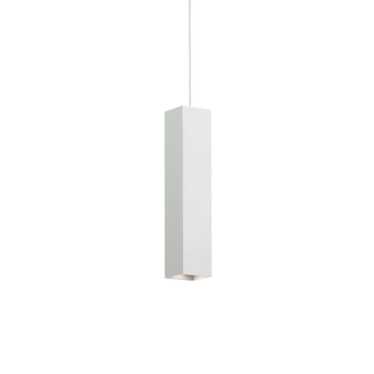Светильник подвесной Ideal Lux Look SP01 Square D6.0 H040 Белый GU10 126906