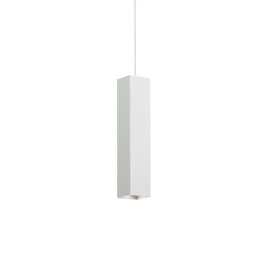 Светильник подвесной Ideal Lux Look SP01 Square D6.0 H040 Белый GU10 126906