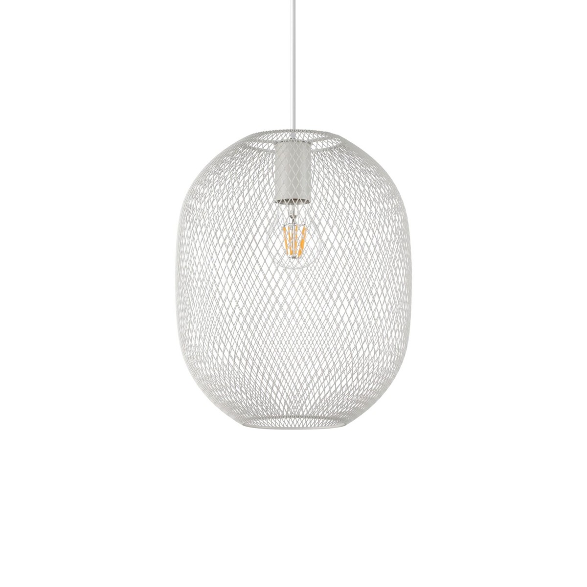 Светильник подвесной Ideal Lux Net SP1 D24 Белый E27 317274