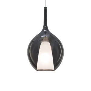 Светильник подвесной Ideal Lux Kalique SP1-2 D28 Серый E27 359618