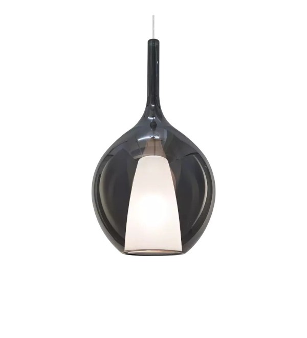 Светильник подвесной Ideal Lux Kalique SP1-2 D28 Серый E27 359618
