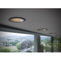 Светильник встраиваемый Ideal Lux Game Trim Round LED Черный 4000К 267968