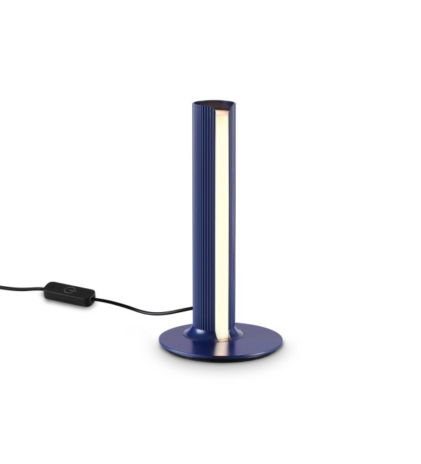 Лампа настольная Ideal Lux Dorica TL1 Синий 3000К LED 366104