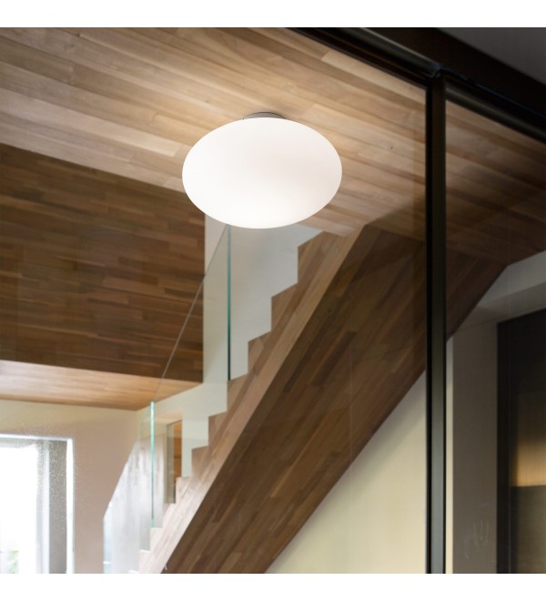 Светильник потолочный Ideal Lux Candy PL1 D40 E27 Белый