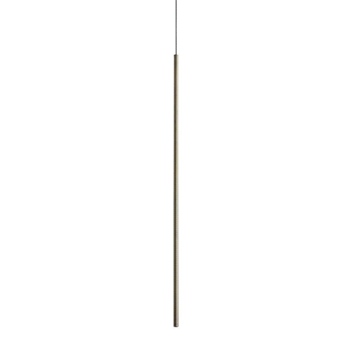 Светильник подвесной Ideal Lux Look LED SP01 Round D1.6 H100 On-Off 3000K Латунь 351643