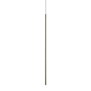Светильник подвесной Ideal Lux Look LED SP01 Round D1.6 H100 On-Off 3000K Латунь 351643