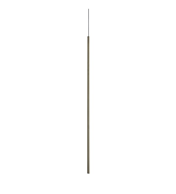 Светильник подвесной Ideal Lux Look LED SP01 Round D1.6 H100 On-Off 3000K Латунь 351643