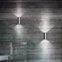 Светильник настенный Ideal Lux Look AP2 Round D60 H150 Античная латунь GU10 164823