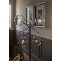 Торшер напольный Ideal Lux Equinoxe PT4 G4 Латунь 290966