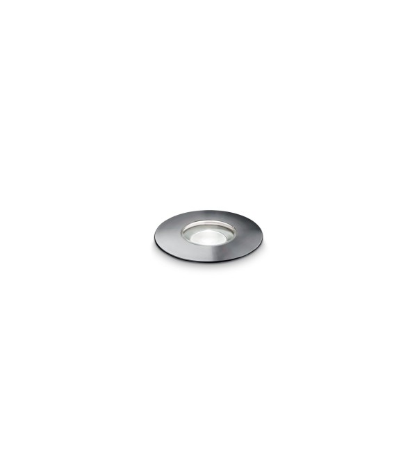Светильник уличный встраиваемый Ideal Lux Rocket FI D2.8 Wide 4000K LED Сталь 371061