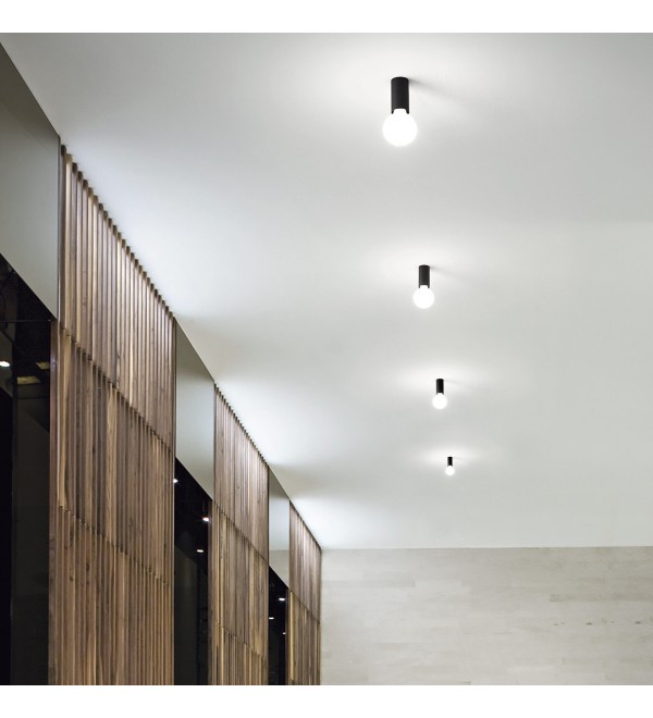 Светильник потолочный Ideal Lux Petit PL1 Черный E27 232980