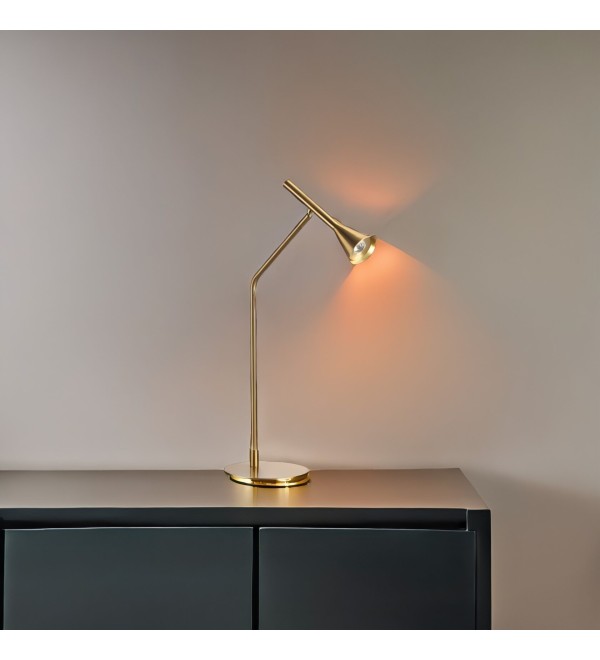 Лампа настольная Ideal Lux Diesis TL Латунь 3000К LED 291109