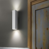 Светильник настенный Ideal Lux Look AP2 Square D60 H150 Античная латунь GU10 370231
