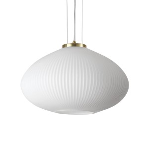 Светильник подвесной Ideal Lux Plissé SP1 D45 Латунь E27 285191