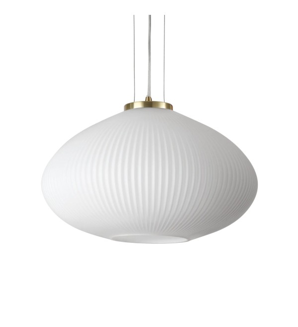 Светильник подвесной Ideal Lux Plissé SP1 D45 Латунь E27 285191