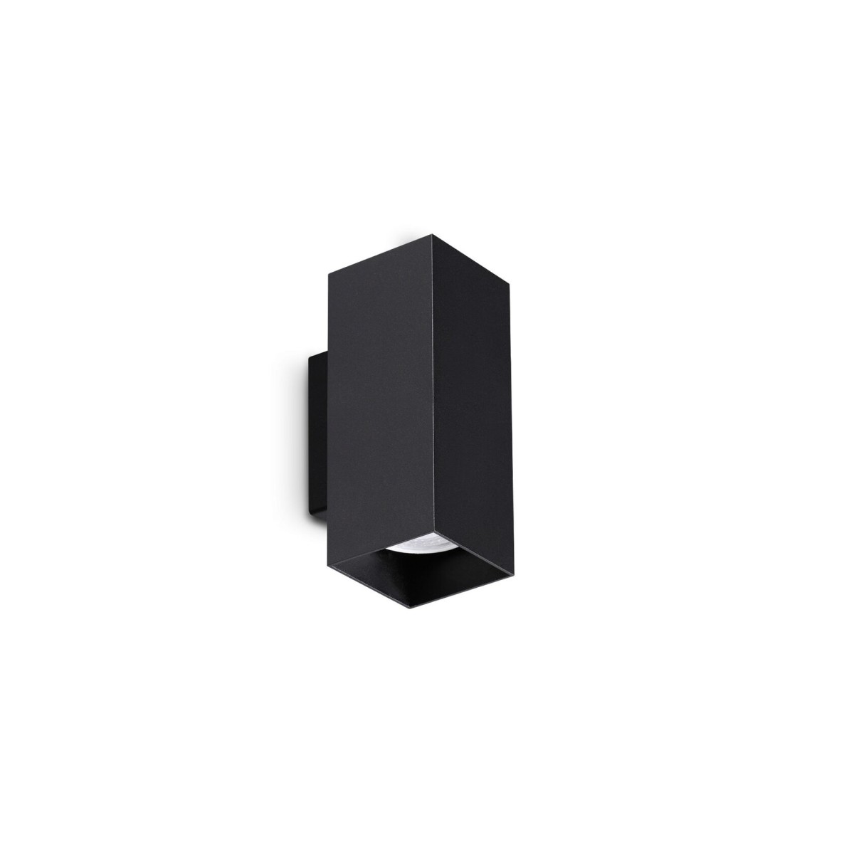 Светильник настенный Ideal Lux Look AP2 Square D60 H150 GU10 Черный 353937
