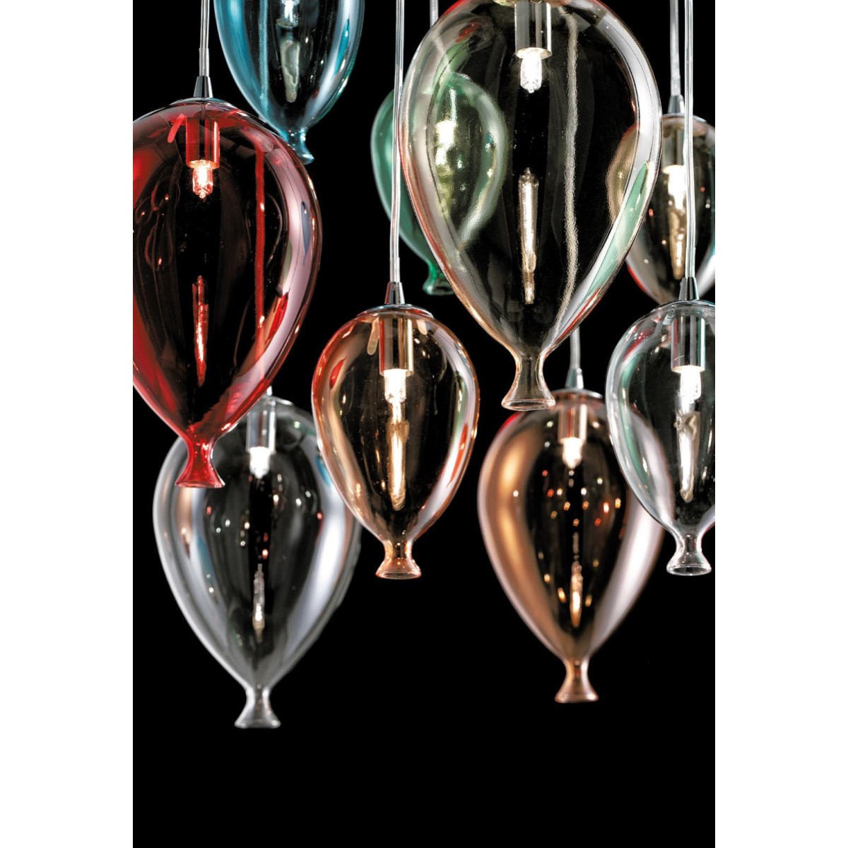 Люстра подвесная Ideal Lux Clown SP8 Разноцветный G9 100944