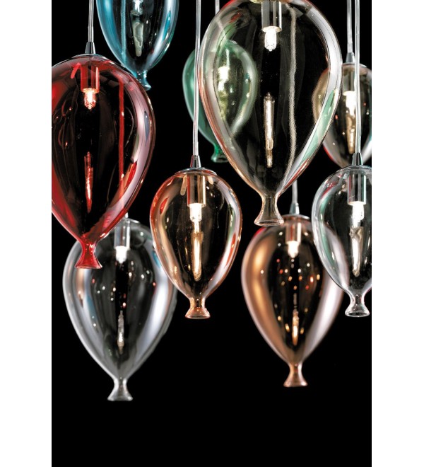 Люстра подвесная Ideal Lux Clown SP8 Разноцветный G9 100944