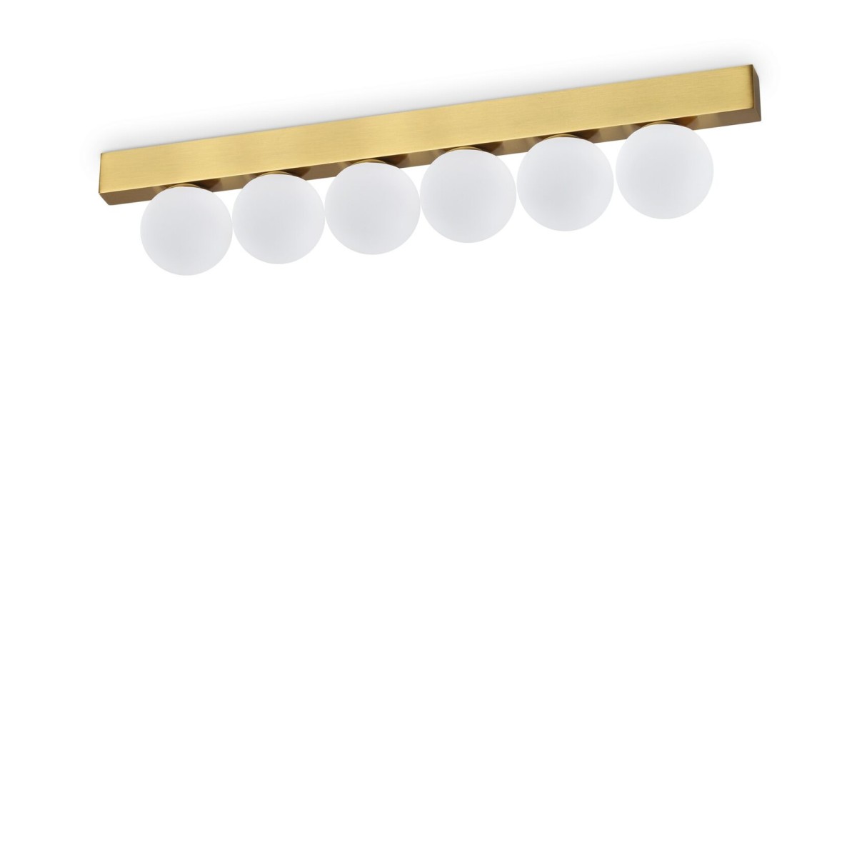 Светильник потолочный Ideal Lux Binomio LED PL6 Латунь 3000К LED 328263