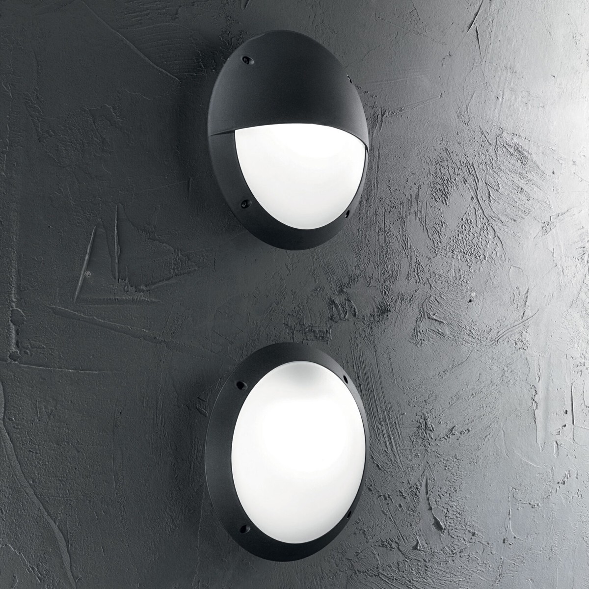 Светильник уличный настенный Ideal Lux Polar-1 AP1 Черный E27 096674