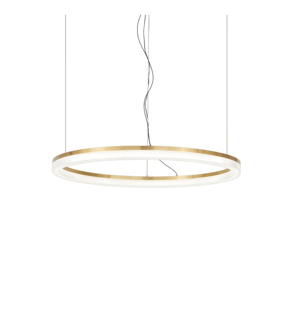 Люстра подвесная Ideal Lux Crown SP D60 Латунь 3000К LED 314938