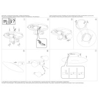 Люстра потолочная Ideal Lux Glory PL3 D50 Белый E27 019758