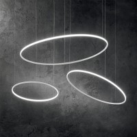 Люстра подвесная Ideal Lux Hulahoop SP D100 Белый 3000К 258751