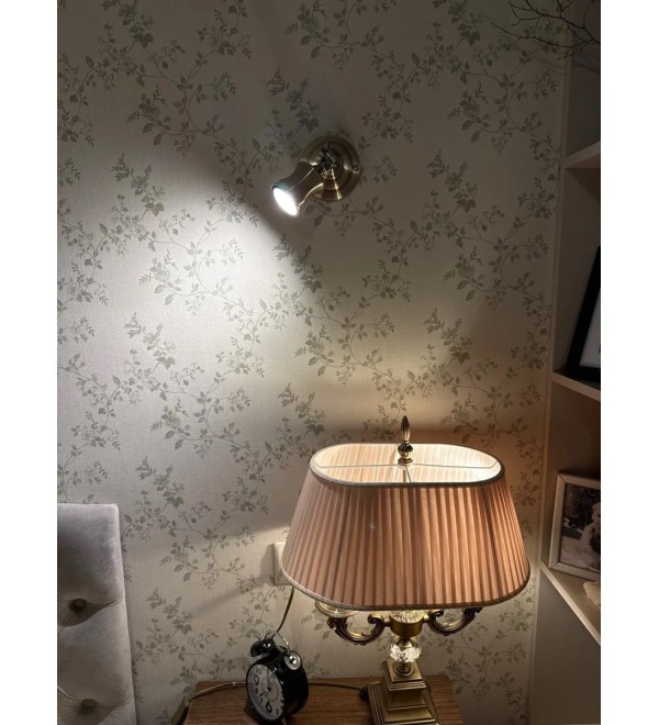 Светильник настенный Ideal Lux Barber AP1 Античная латунь GU10 159997