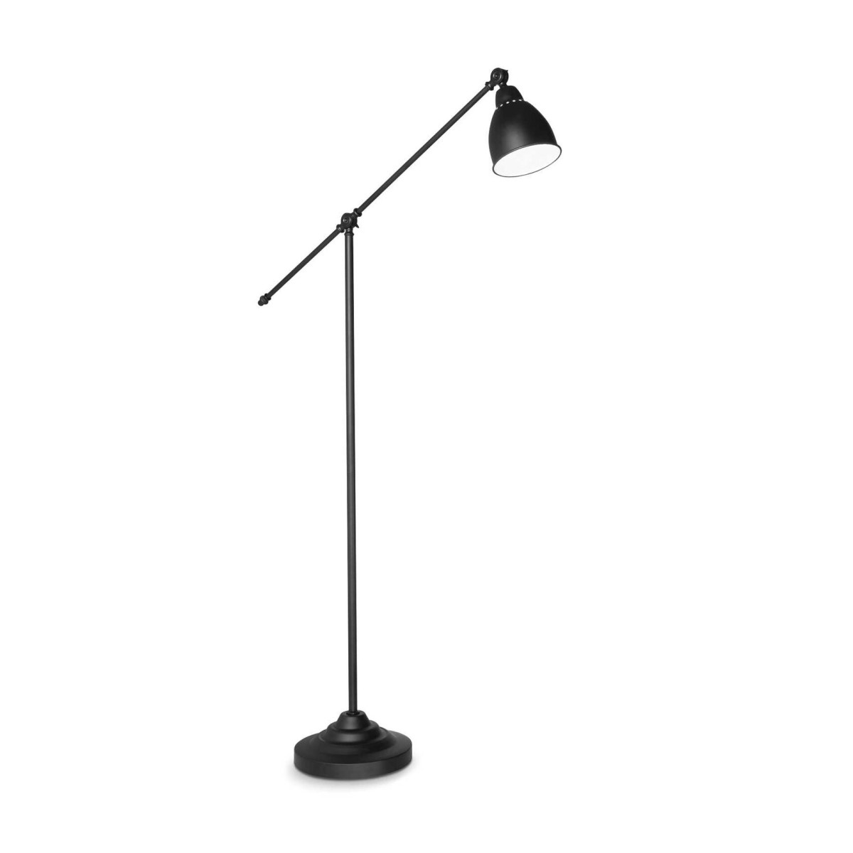 Торшер напольный Ideal Lux Newton PT1 Черный E27 003528