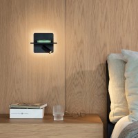 Светильник настенный Ideal Lux Piano AP USB Черный 3000К LED 287300