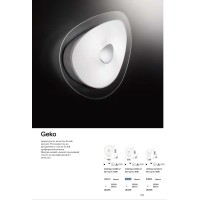 Светильник потолочный Ideal Lux Geko PL3 Белый E27 018508