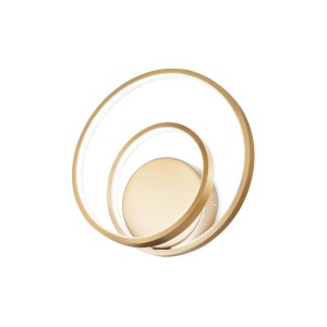 Светильник настенный Ideal Lux Oz AP On-Off 2700K Латунь LED 342245