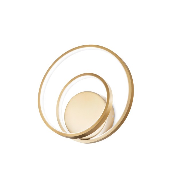 Светильник настенный Ideal Lux Oz AP On-Off 2700K Латунь LED 342245