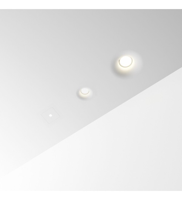 Светильник встраиваемый Ideal Lux Zephyr FI D20 Белый Гипс GU10 155722