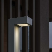 Светильник садово-парковый Ideal Lux Sirio LED PT1 H80 Белый 3000К LED 365404