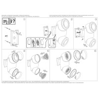 Светильник уличный Ideal Lux Xeno PL2 Белый GU10 129495