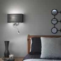 Светильник настенный Ideal Lux Hotel AP2 Белый E27 / LED 215693