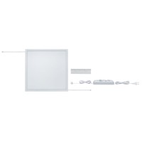 Светильник настенный Paulmann Panel Lumix 2700К LED Белый 70811